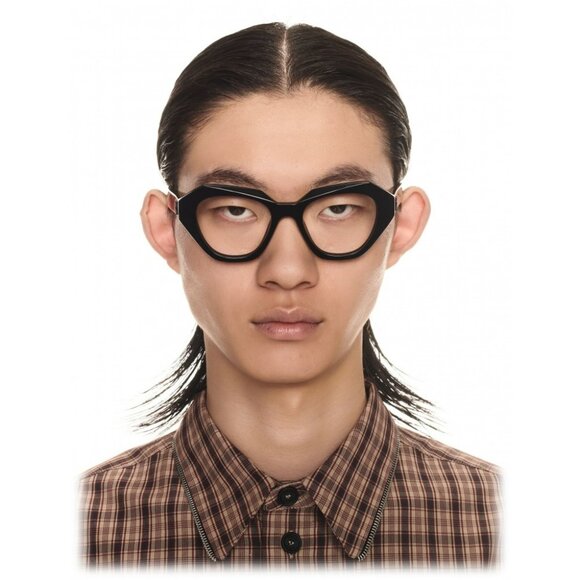 Off-White STYLE 43 Eyeglasses – Black Cat Eye Frame | Model OERJ043 1000 - Picture 11 of 12